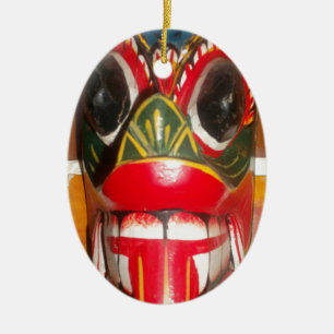 Schöne sri-lankische Kunst der traditionellen Feue Keramik Ornament