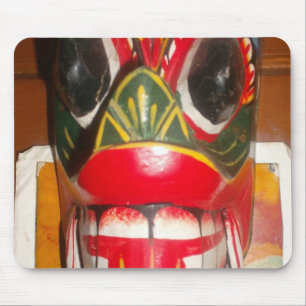 Schöne sri-lankische Kunst der traditionellen Feue Mousepad