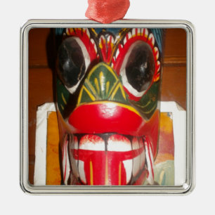 Schöne sri-lankische Kunst der traditionellen Feue Ornament Aus Metall