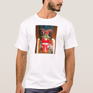 Schöne sri-lankische Kunst der traditionellen Feue T-Shirt