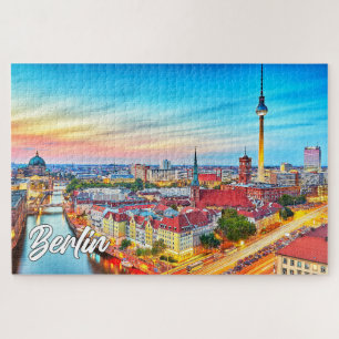 Schöne Stadt Berlin, Deutschland Puzzle