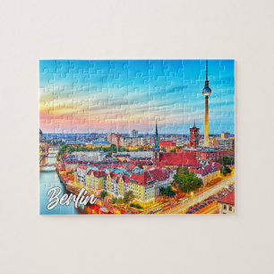Schöne Stadt Berlin, Deutschland Puzzle