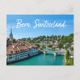 Schöne Stadt Bern, Schweiz Postkarte