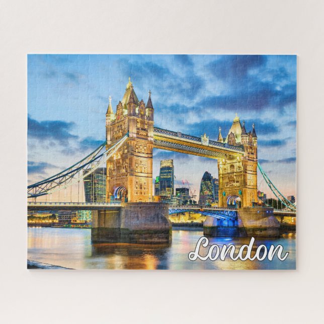 Schöne Stadt London, England Puzzle (Horizontal)