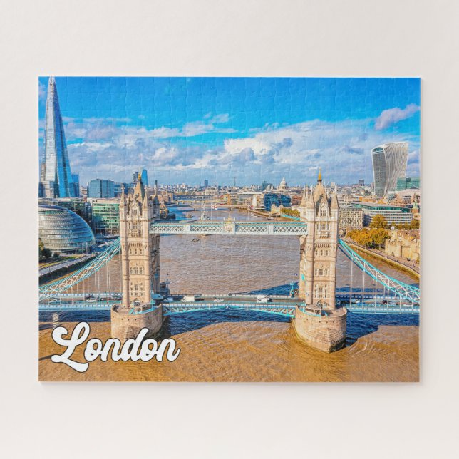Schöne Stadt London, England Puzzle (Horizontal)