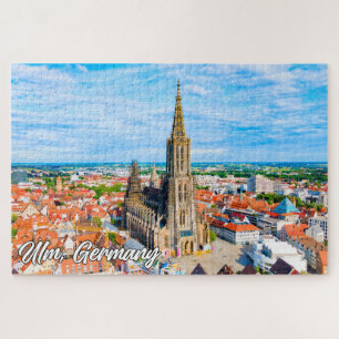Schöne Stadt Ulm, Deutschland Puzzle