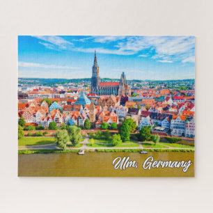 Schöne Stadt Ulm, Deutschland Puzzle