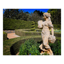 Schöne Statue im Queens Park Toowoomba