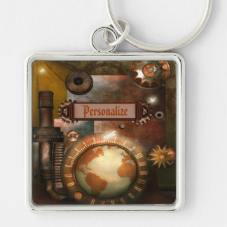 Schöne Steampunk personalisierte Schlüsselkette Schlüsselanhänger