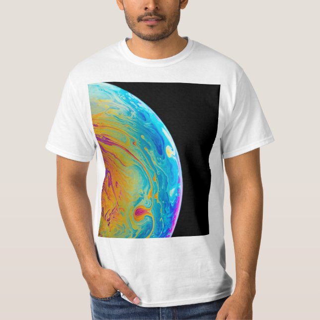 Schöne Sterne T-Shirt (Vorderseite)