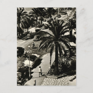 Schöne Strand-Replikapostkarte 1950 Postkarte