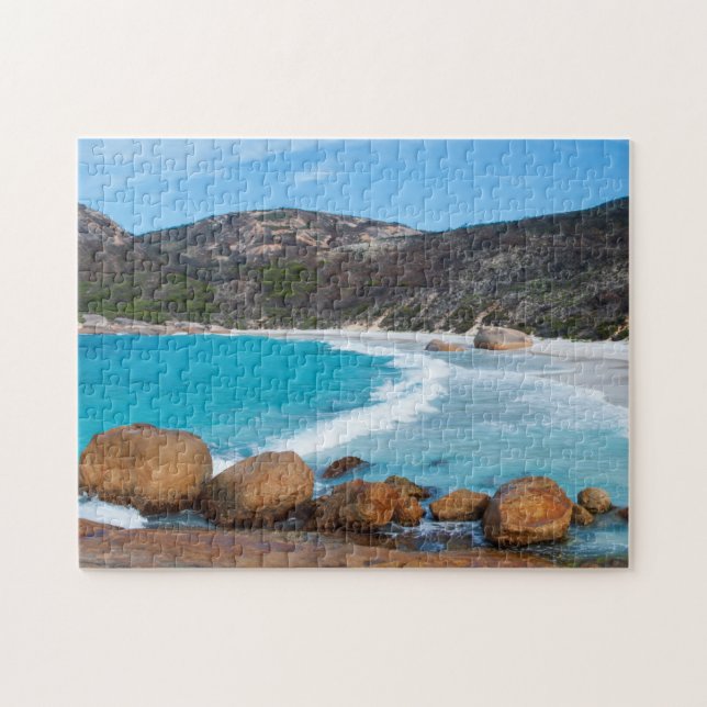 Schöne Strandlandschaft in Australien, 252 Stück Puzzle (Horizontal)