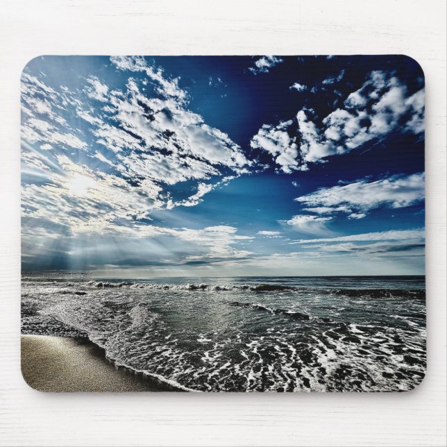 schöne Strandlandschaft Mousepad (Vorne)