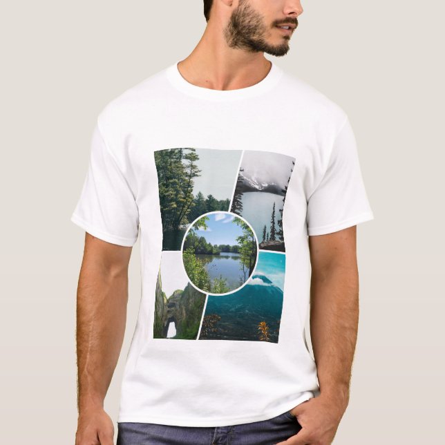 Schöne Strandlandschaft  T-Shirt (Vorderseite)
