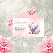 Schöne Swan Floral Baby Duschbücher für Baby