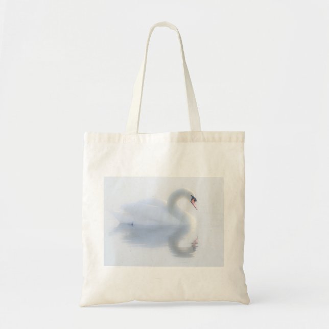 Schöne Swan-Tasche Tragetasche (Vorne)