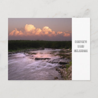 Schöne Szene in Oklahoma Postkarte