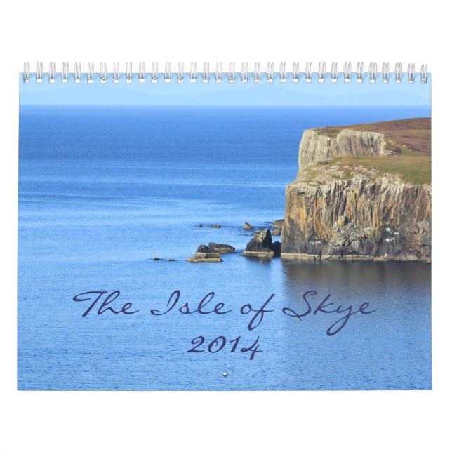 Schöne Szenen von der Insel von Skye: 2014 Kalender (Titelbild)
