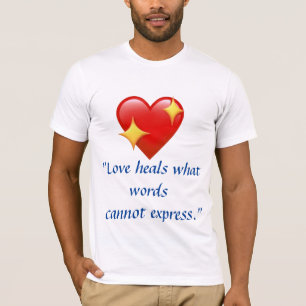 Schöne T - Shirt mit Inspirierend Zitaten verziert