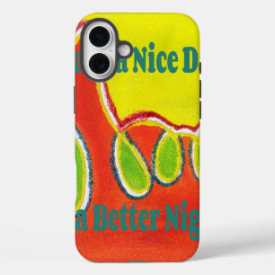 Schöne Tage & eine bessere Nacht mit Dankbarkeit iPhone 16 Plus Hülle