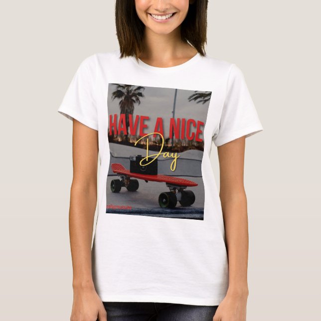 Schöne Tage im Shirt-Design T-Shirt (Vorderseite)