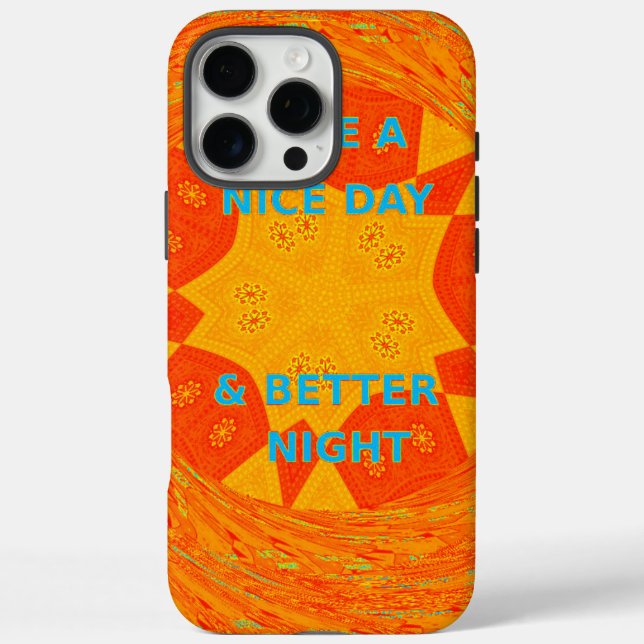 Schöne Tage- und Nachtkunst Case-Mate iPhone Hülle (Rückseite)