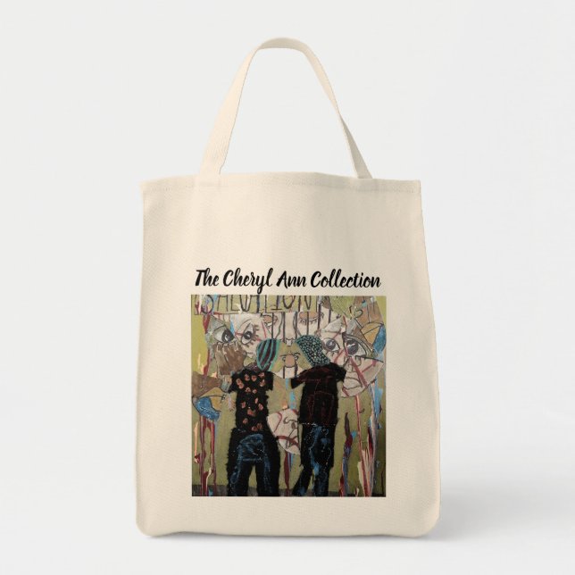 Schöne Tasche mit Originalkunst (Vorne)