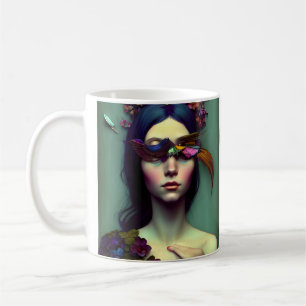 Schöne Tasse der schlafenden Fantasy Princess