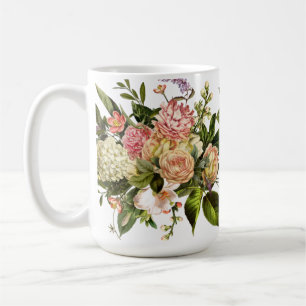 Schöne Tasse, Hydrangea, Lilac, Rose Kaffeetasse