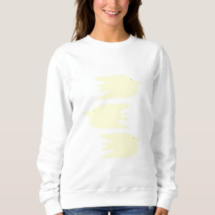 schöne Taubenmalerei Sweatshirt