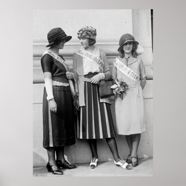 Schöne Teilnehmer: 20er Poster (Vorne)