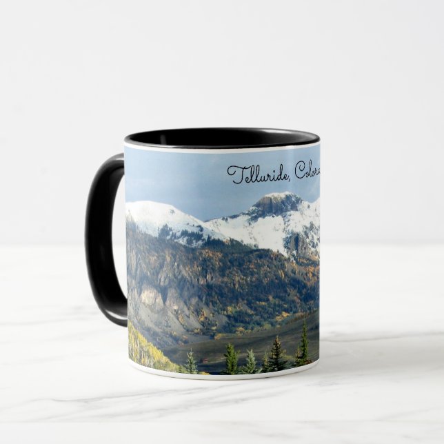 Schöne Telluride, Colorado Landschaft Tasse (Vorderseite Links)