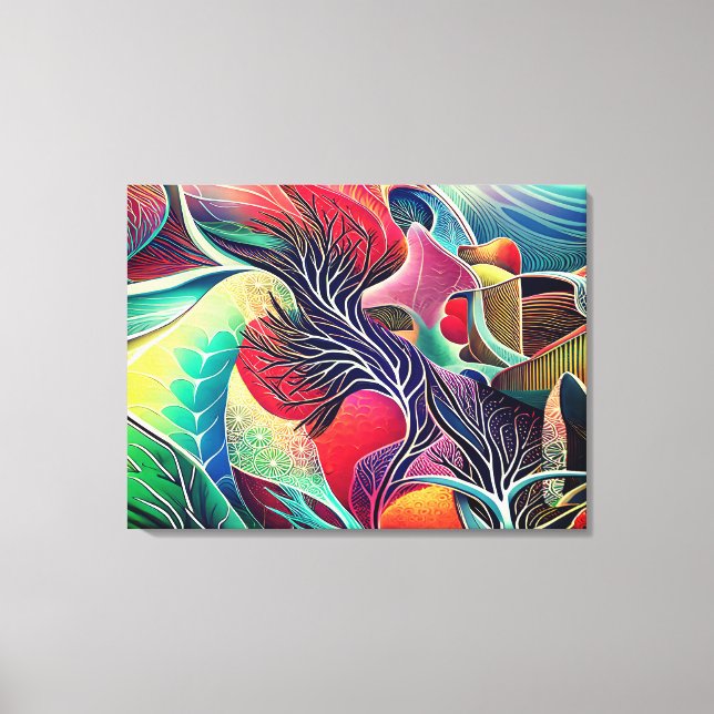 Schöne Texturen Leinwanddruck (Vorderseite)