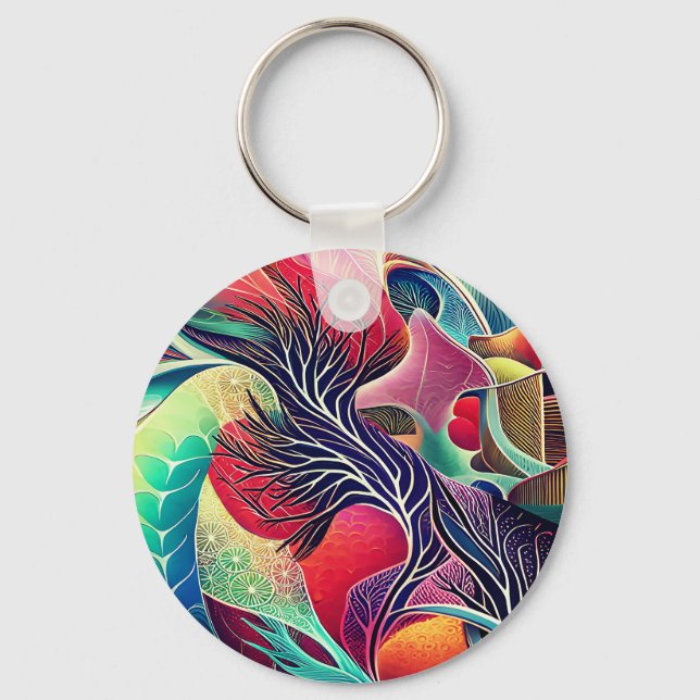 Schöne Texturen Schlüsselanhänger (Vorderseite)