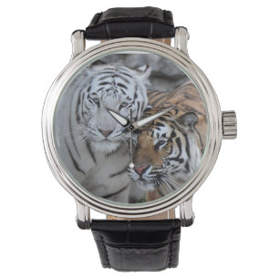 Schöne Tiger-Freund-Uhr Armbanduhr