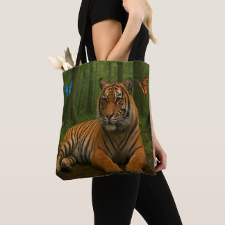 Schöne Tiger-Tragetasche
