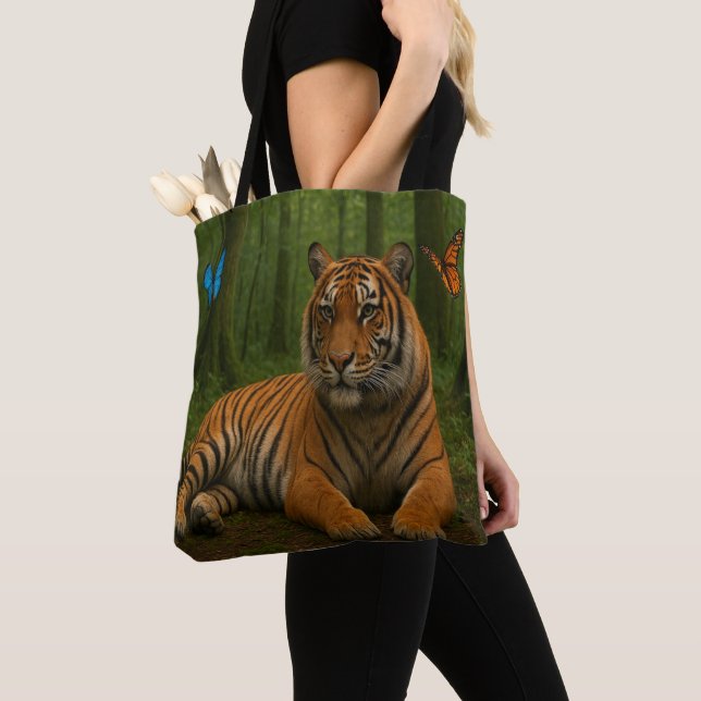 Schöne Tiger-Tragetasche (Von Nahem)