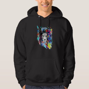 Schöne Tigerarbeit Art King of Animal for Men Wome Hoodie