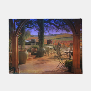 Schöne toskanische Türmatte