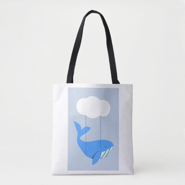 Schöne Tote-Tasche mit einem süßen Waldesign! (Vorderseite)