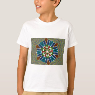 Schöne trendy asiatische Textil Design Kunst druck T-Shirt
