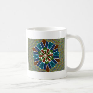 Schöne trendy asiatische Textil Design Kunst druck Tasse