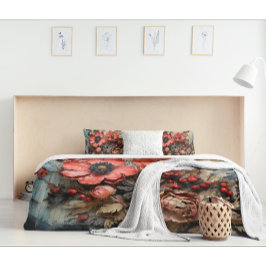 Schöne Trockenregelung für die Blume Kissenbezug