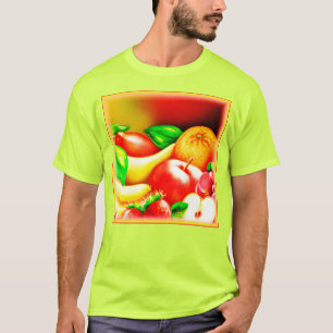 Schöne tropische Früchte Malerei. Jetzt kaufen T-Shirt