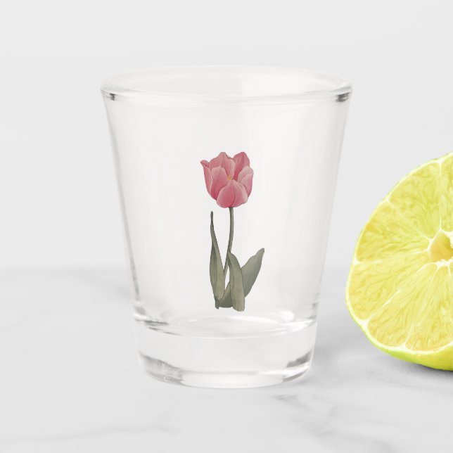 Schöne Tulip, Schnapsglas (Vorderseite)