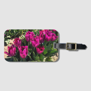 Schöne Tulips Gepäckanhänger