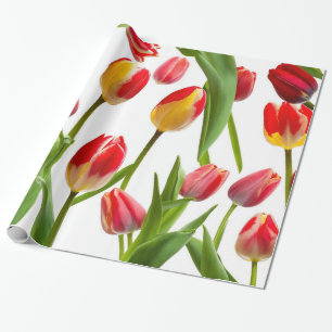 Schöne Tulips Geschenkpapier