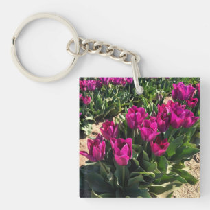 Schöne Tulips Schlüsselanhänger