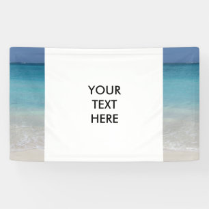 Schöne Türken des Strand- und Caicos-Foto Banner