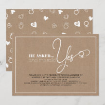 Schöne Typografie Niedlich Moderne Engagement Part